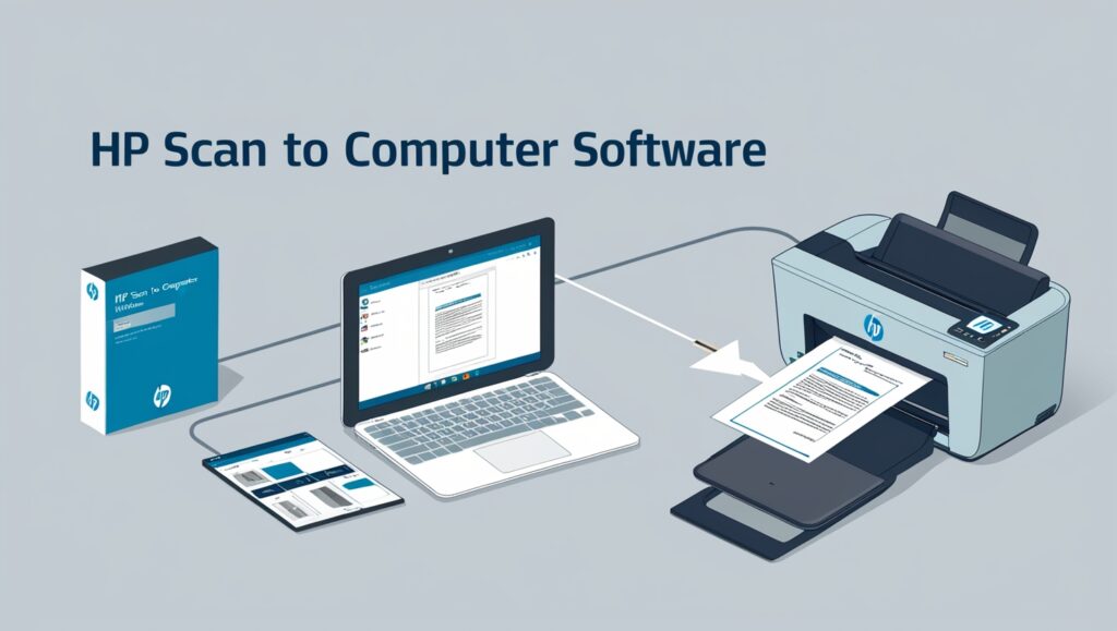hp scan to computer software
