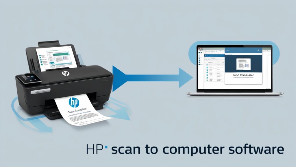 hp scan to computer software