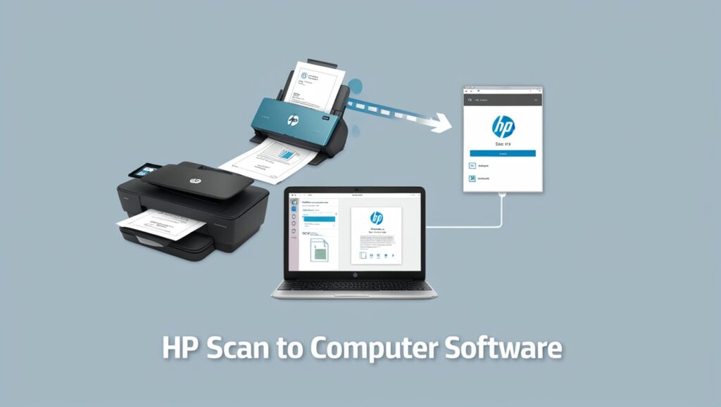 hp scan to computer software