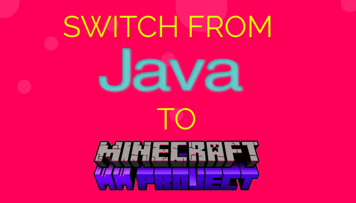 how to switch from java to bedrock on pc