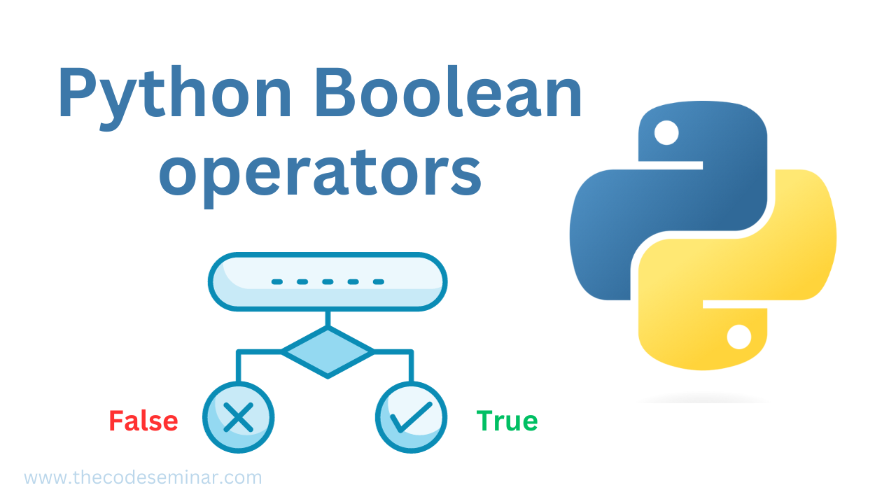 python boolean operators