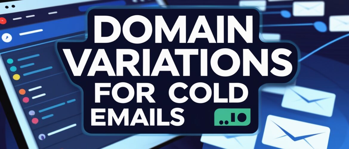 Domain Variations for Cold Emails