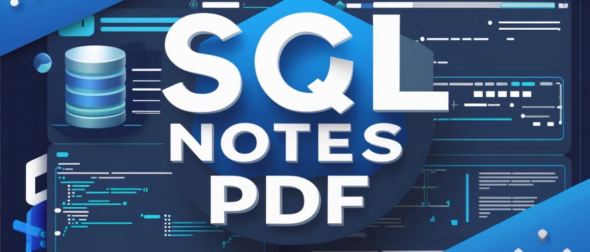 SQL Notes PDF