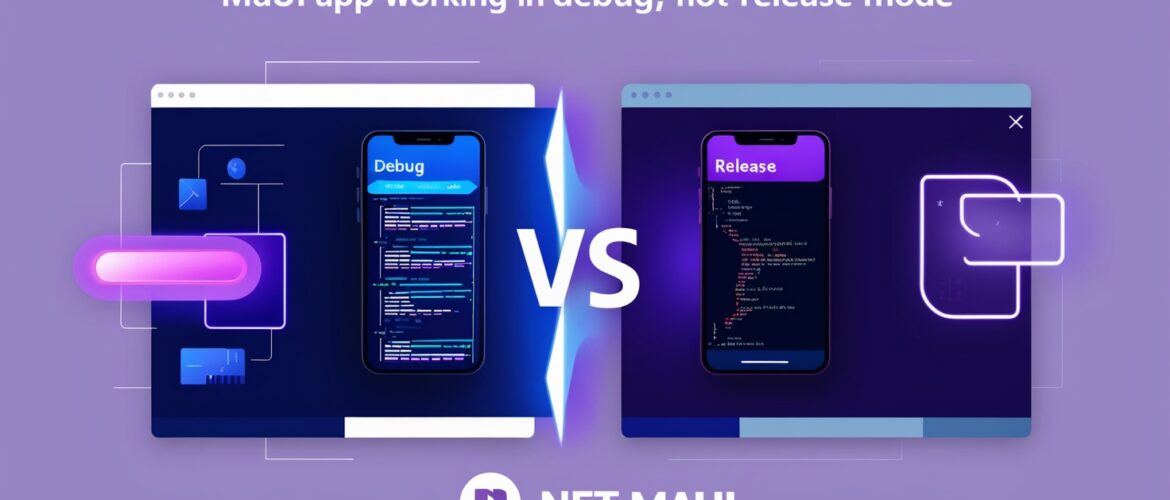 MAUI App working in Debug but not Release Mode