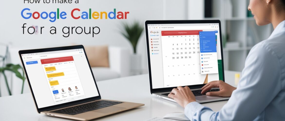 how to make a google calendar for a group