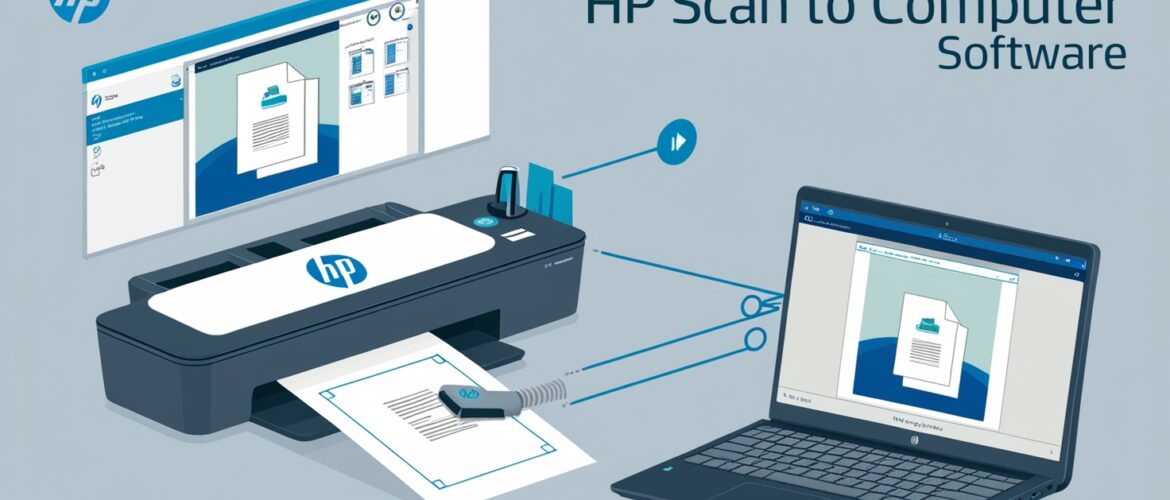 hp scan to computer software