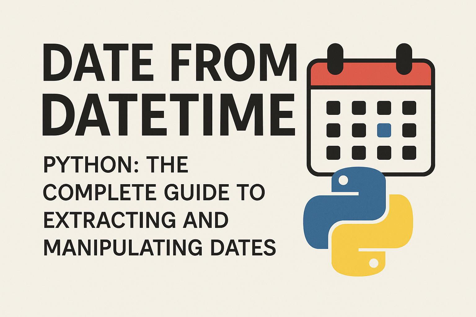 date from datetime python