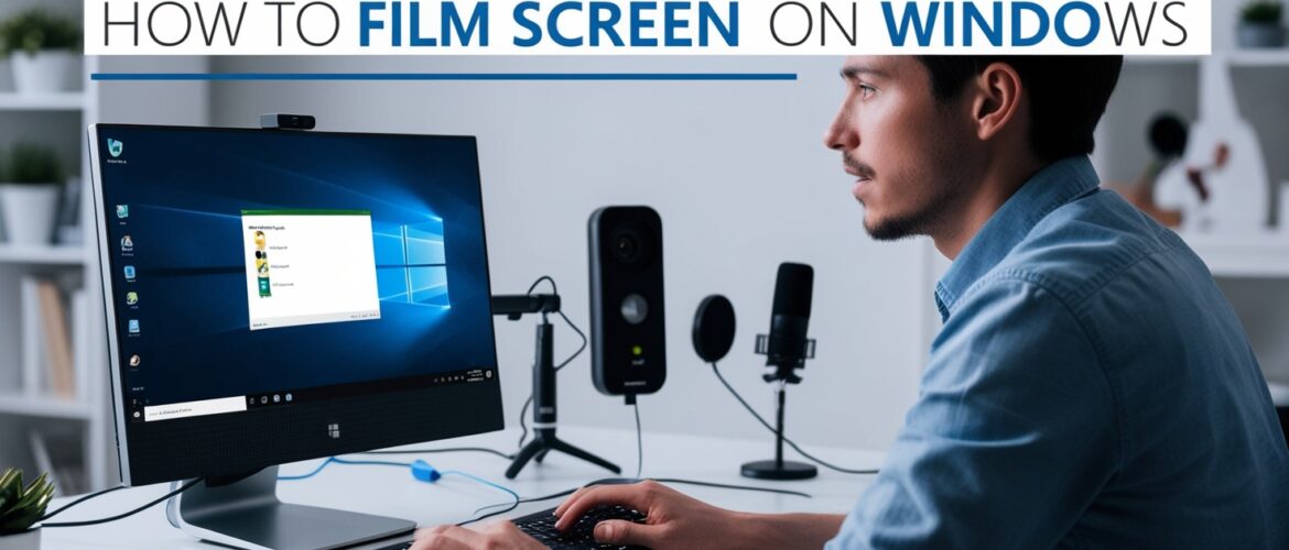 how to film screen on windows