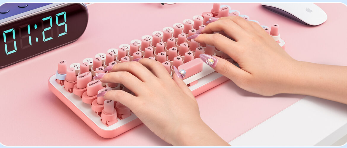 keyboard for long fingernails
