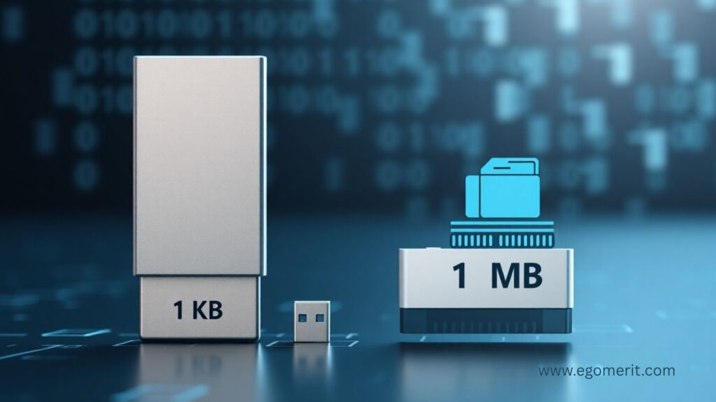 is megabytes bigger than kb