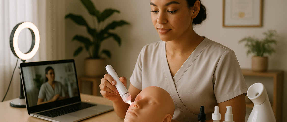 online esthetician program