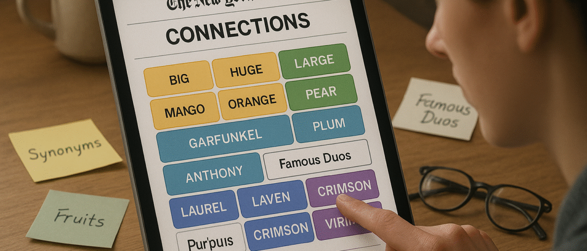 connection nyt hints