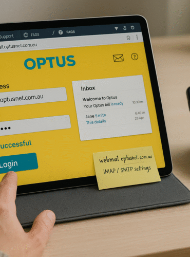 optus login webmail