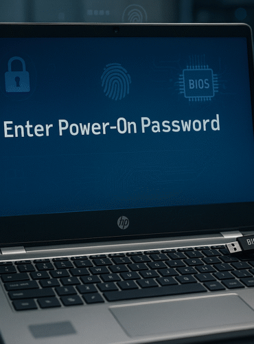 hp post power on password