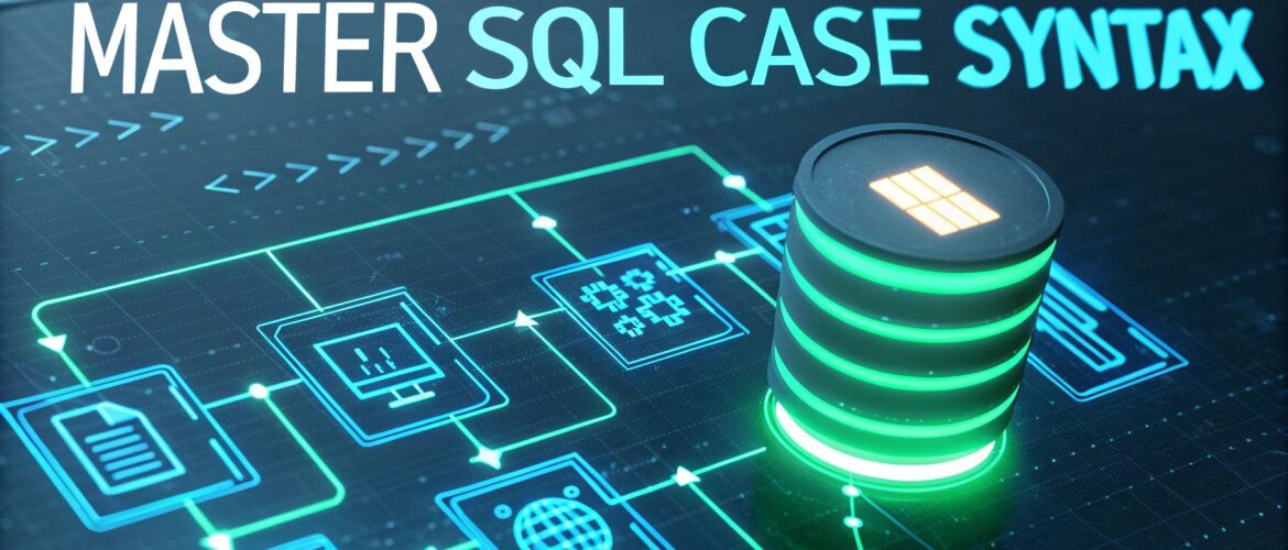 SQL CASE Syntax